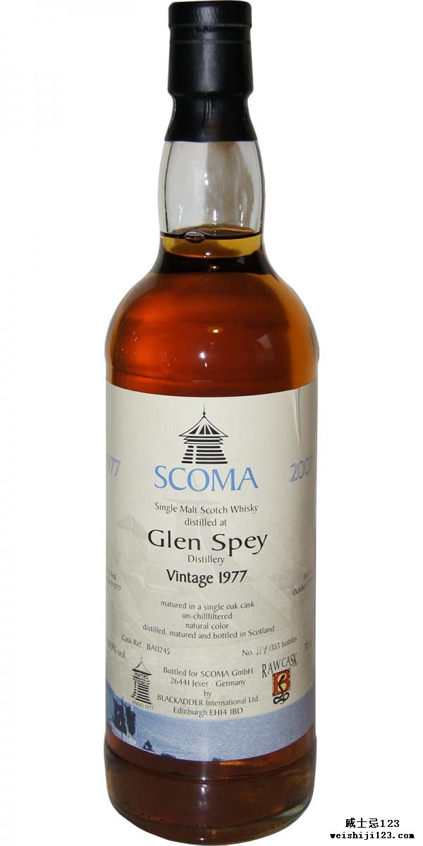 Glen Spey 1977 BA