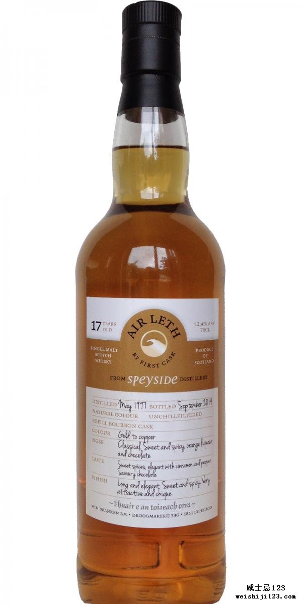 Speyside Distillery 1997 WIN