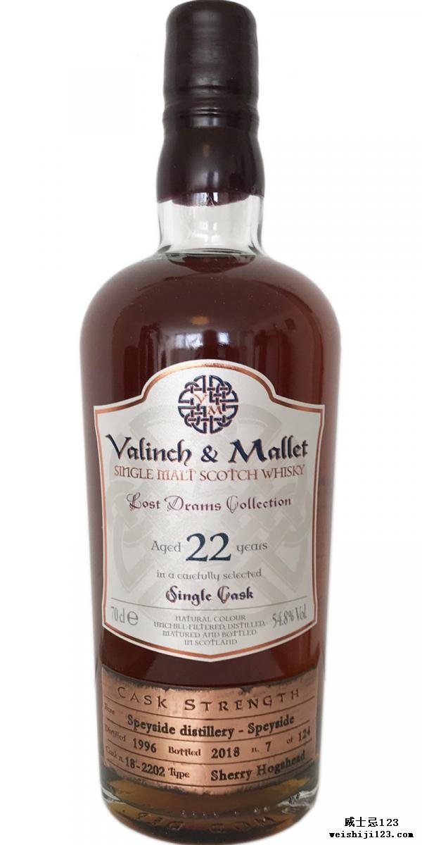 Speyside Distillery 1996 V&M