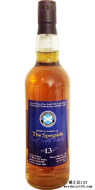 Speyside Distillery 1998 UD