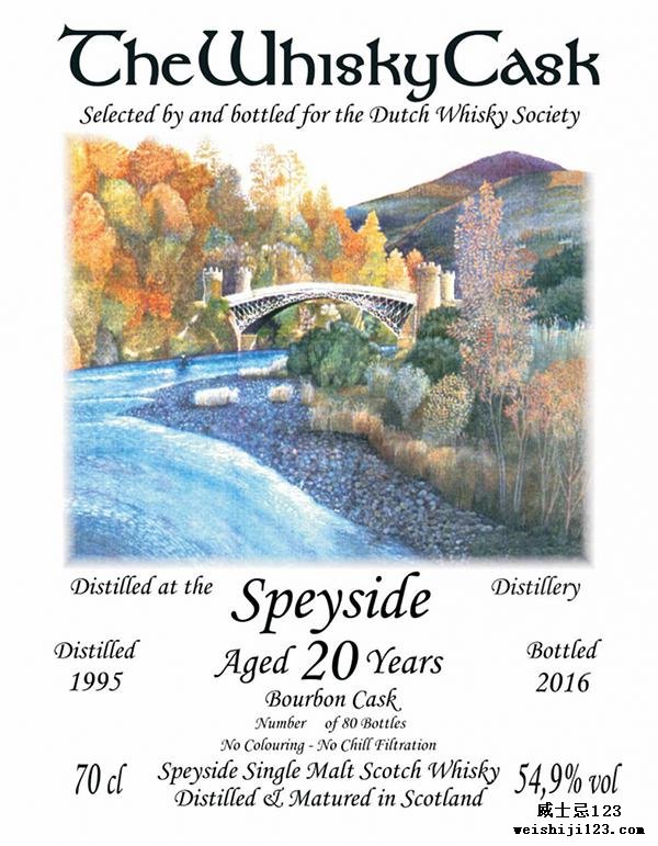 Speyside Distillery 1995 TWC