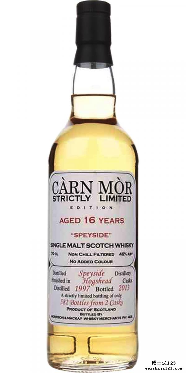 Speyside Distillery 1997 MMcK