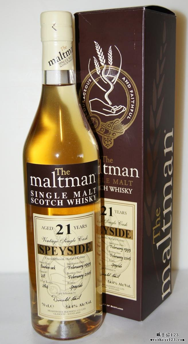 Speyside Distillery 1995 MBl