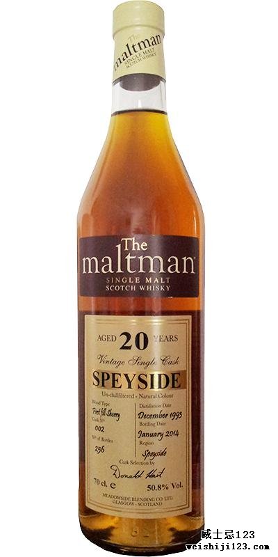 Speyside Distillery 1993 MBl