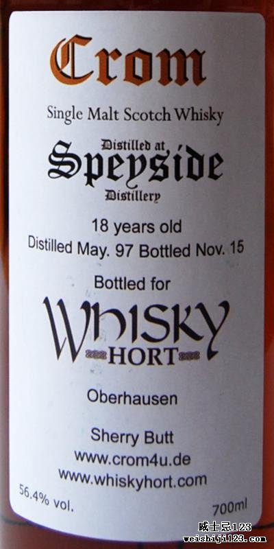 Speyside Distillery 1997 Cr