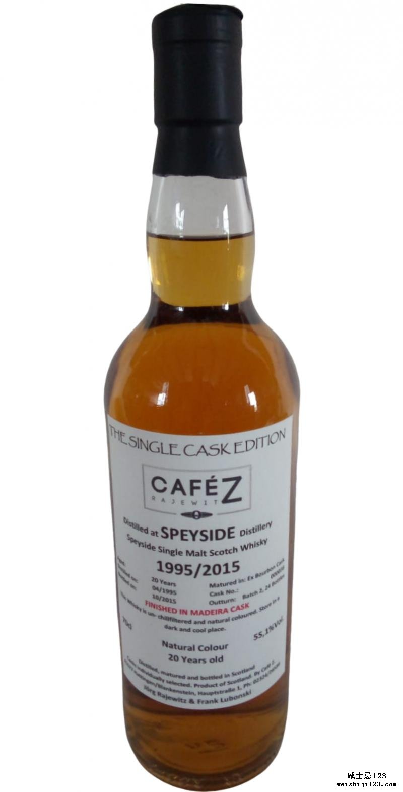 Speyside Distillery 1995 CZ