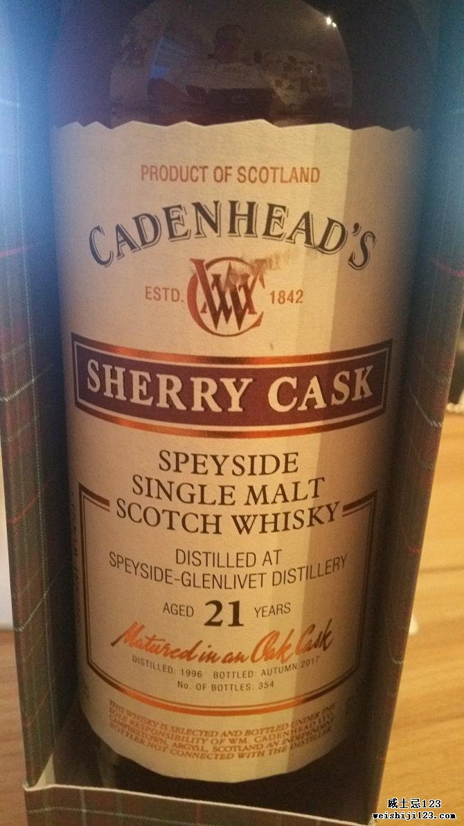 Speyside Distillery 1996 CA