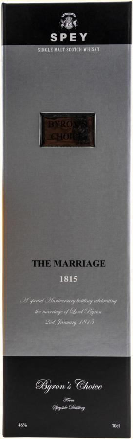 SPEY The Marriage 1815