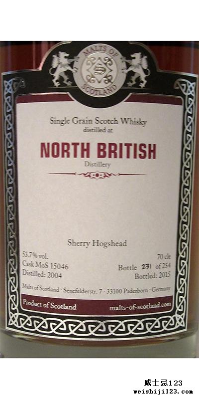 North British 2004 MoS