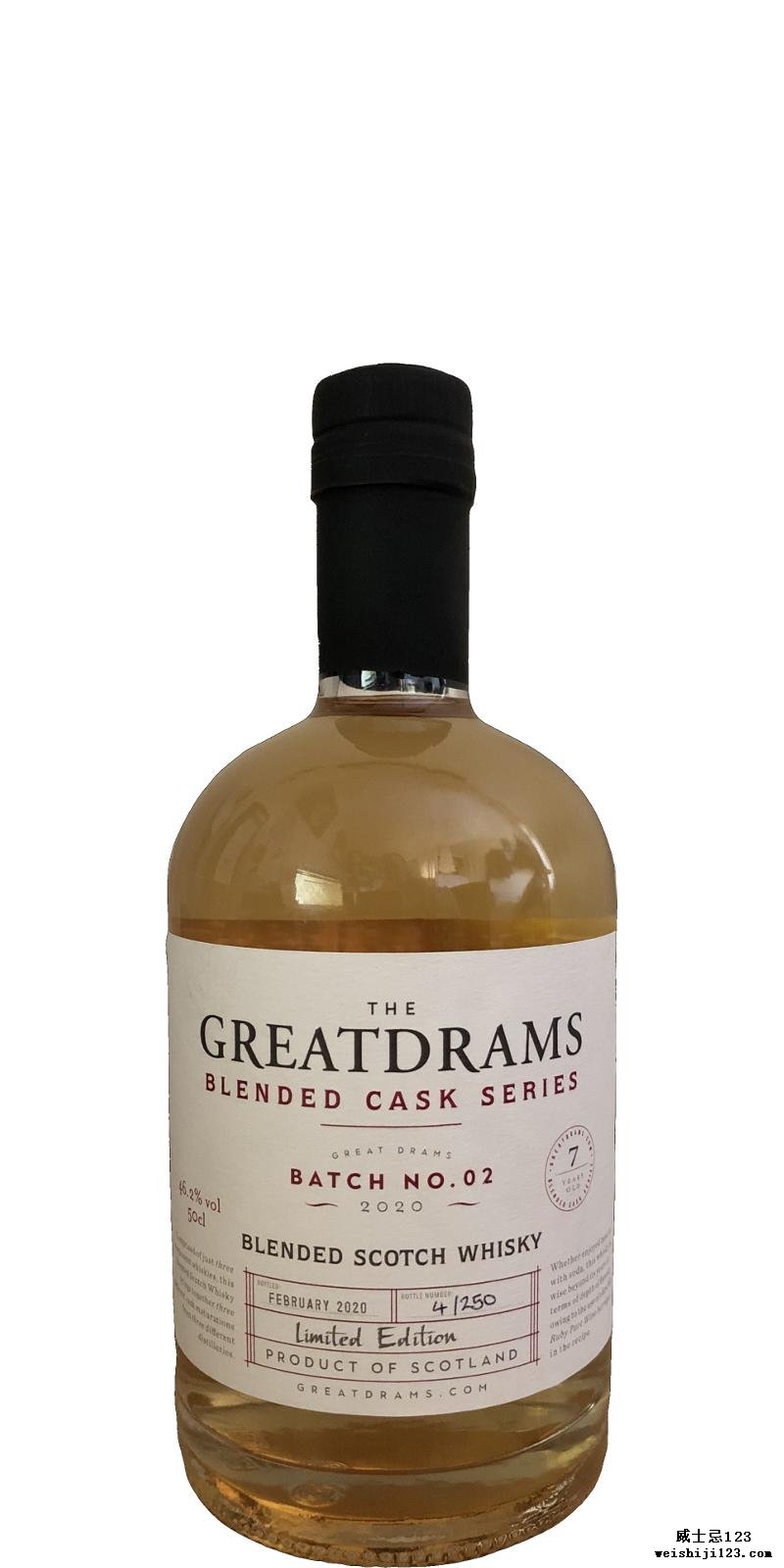 Blended Scotch Whisky 07-year-old GtDr