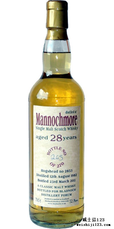 Mannochmore 1982 BF