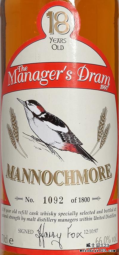 Mannochmore 18-year-old