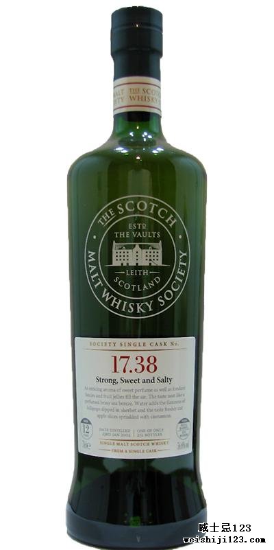 Scapa 2002 SMWS 17.38