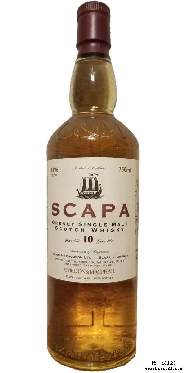 Scapa 10-year-old GM