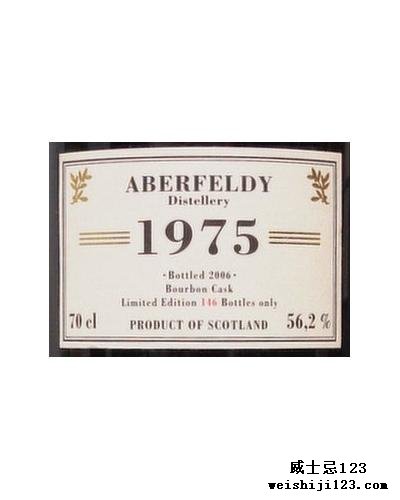 Aberfeldy 1975 JW