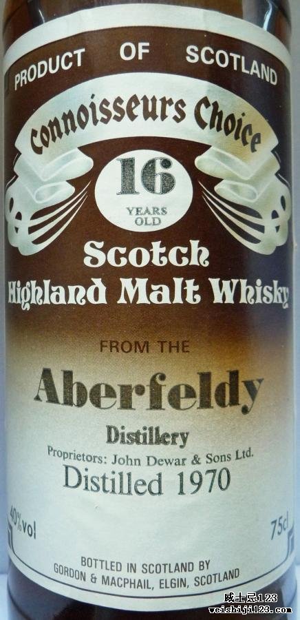 Aberfeldy 1970 GM