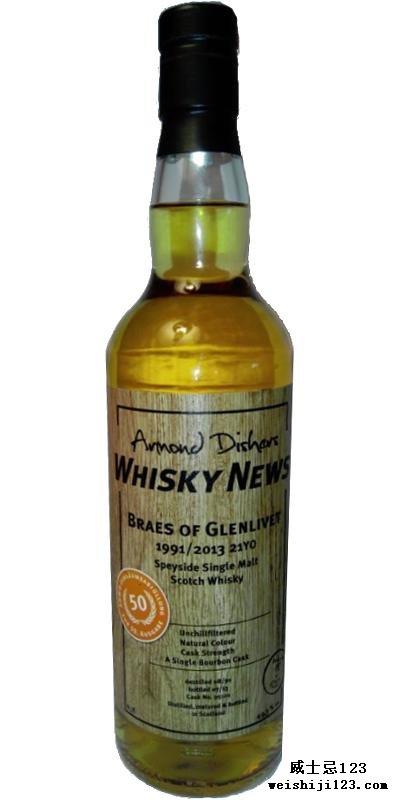 Braes of Glenlivet 1991 UD