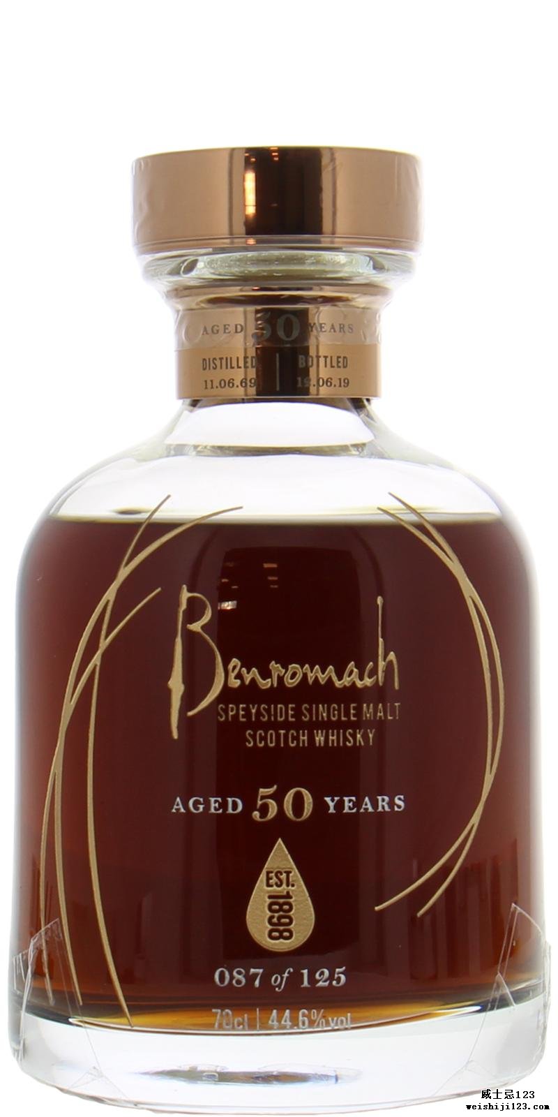 Benromach 50-year-old