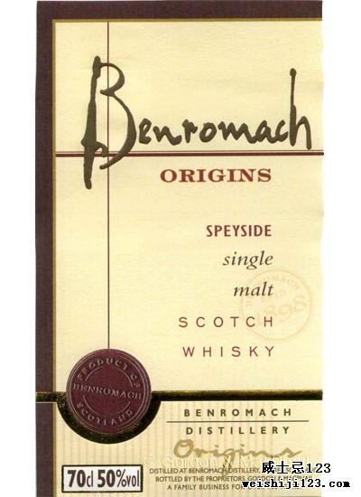 Benromach 1999 Origins