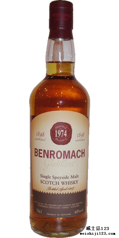 Benromach 1974