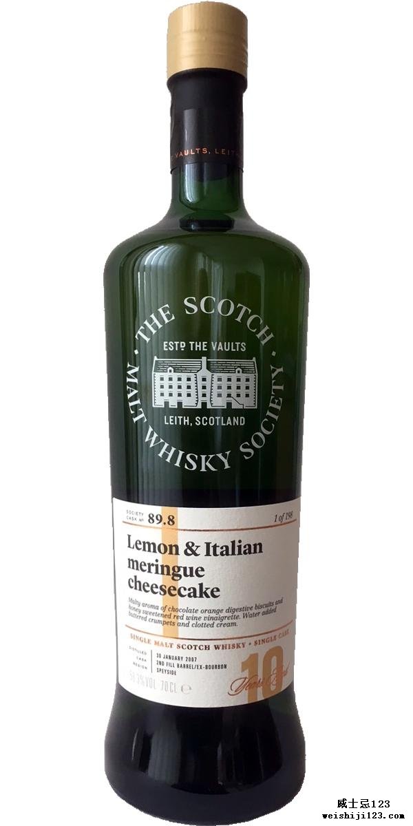 Tomintoul 2007 SMWS 89.8