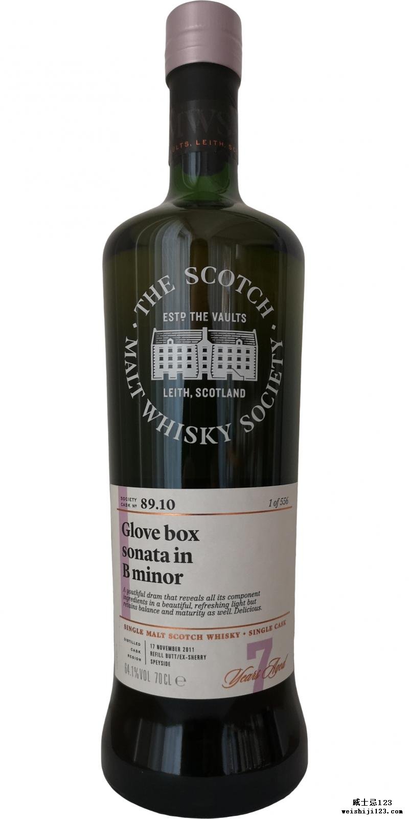 Tomintoul 2011 SMWS 89.10