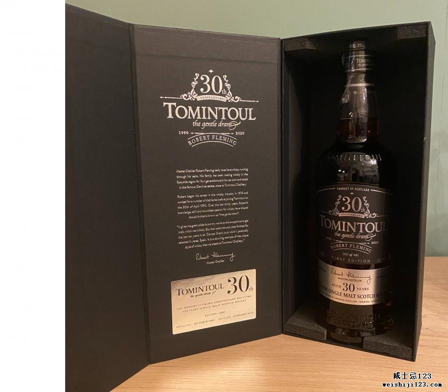 Tomintoul 30-year-old