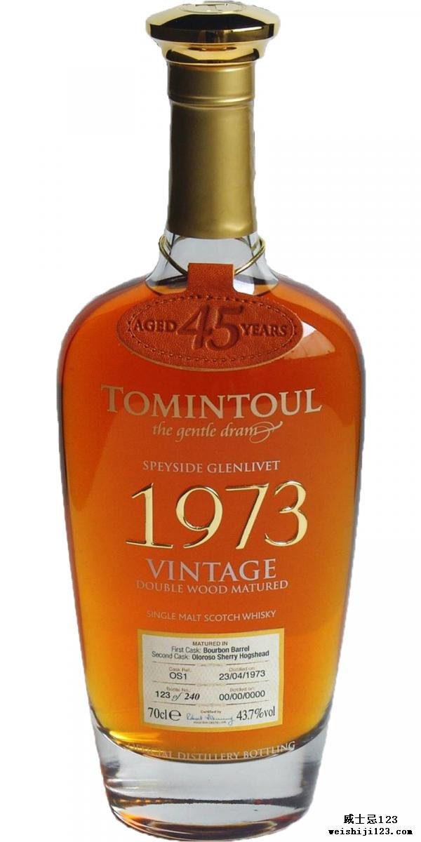 Tomintoul 1973 Vintage