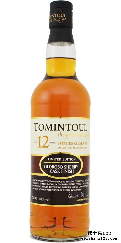 Tomintoul 12-year-old Oloroso