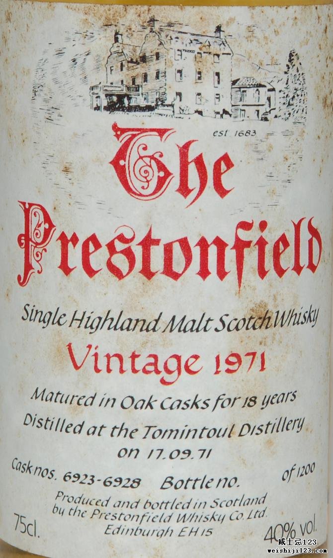 The Prestonfield 1971 SV