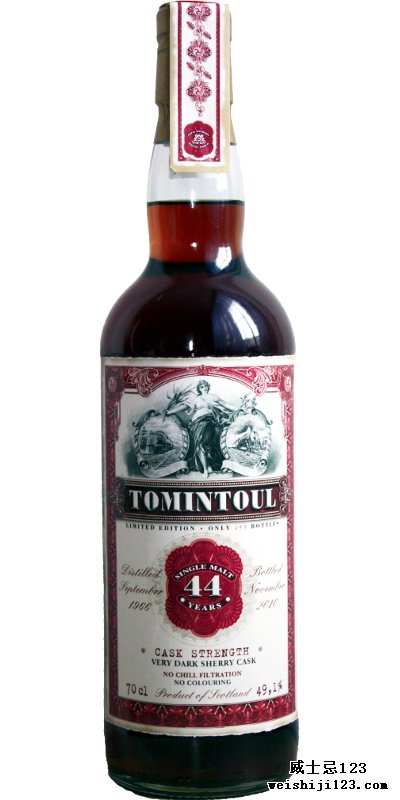 Tomintoul 1966 JW