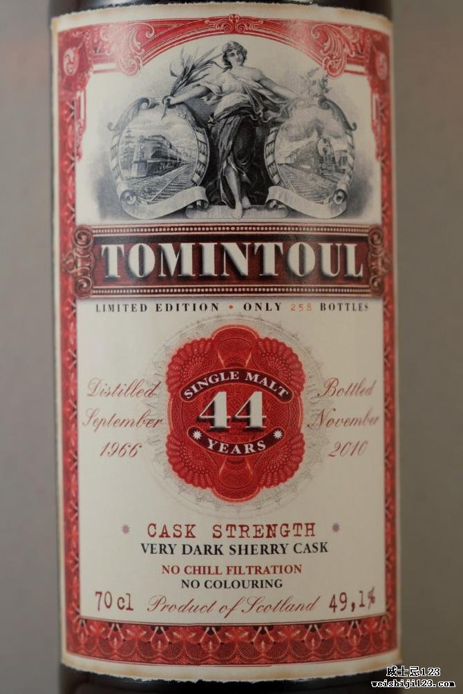 Tomintoul 1966 JW