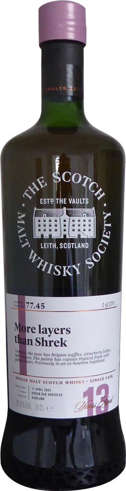 Glen Ord 2003 SMWS 77.45