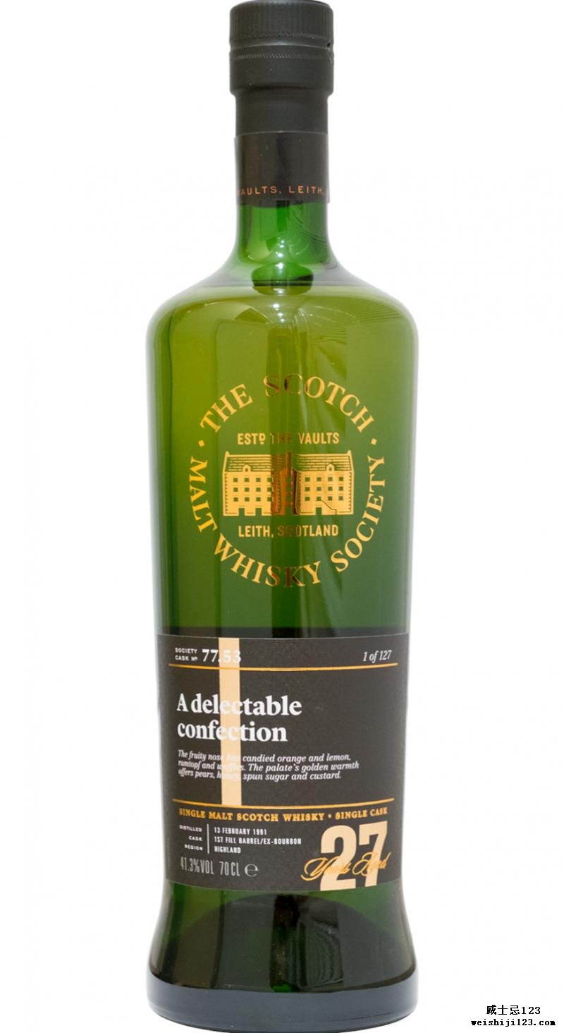 Glen Ord 1991 SMWS 77.53