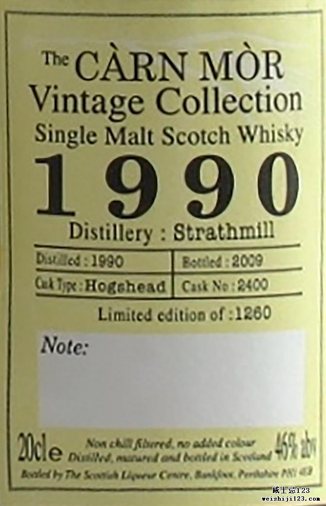 Strathmill 1990 SLC
