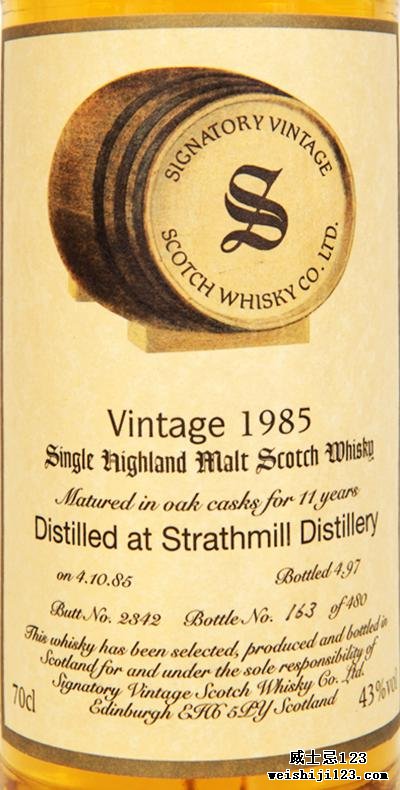 Strathmill 1985 SV