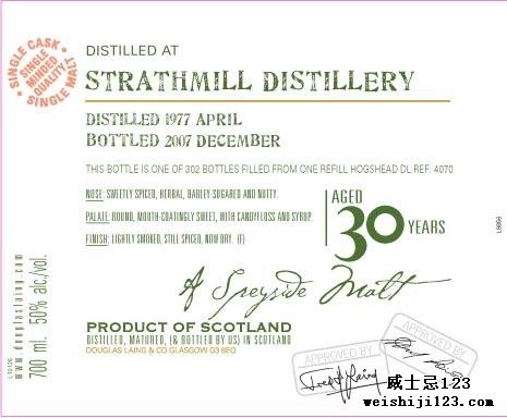 Strathmill 1977 DL