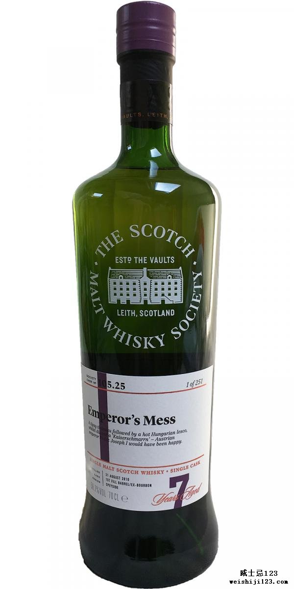 Tormore 2010 SMWS 105.25