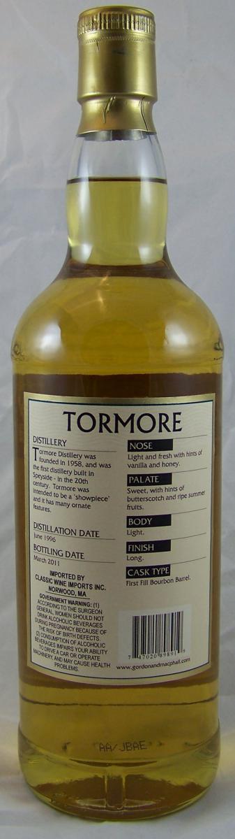 Tormore 1996 GM