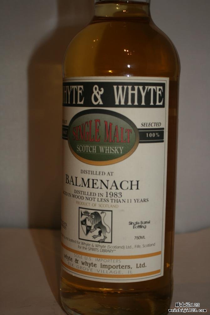 Balmenach 1983 W&W