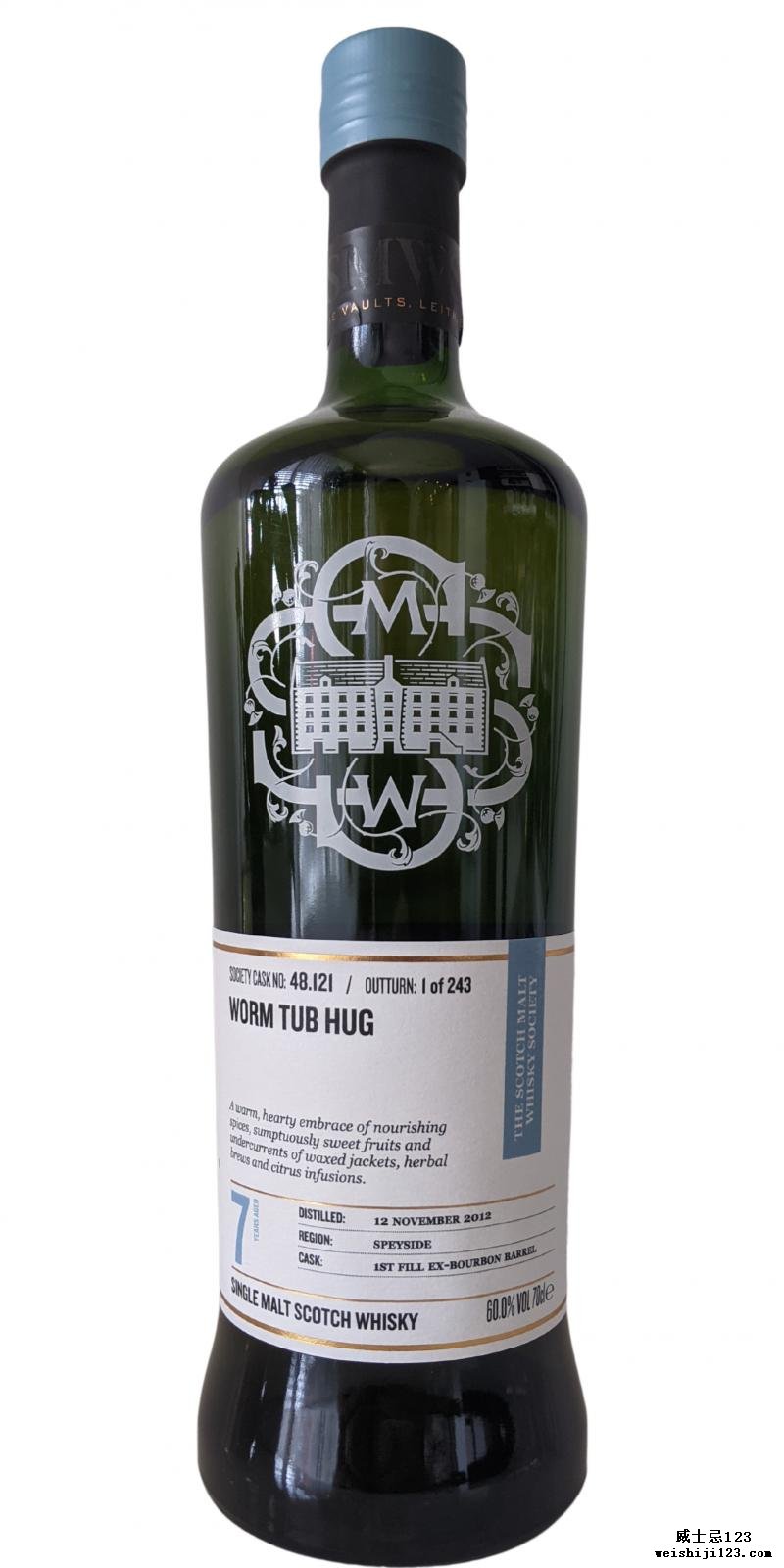 Balmenach 2012 SMWS 48.121