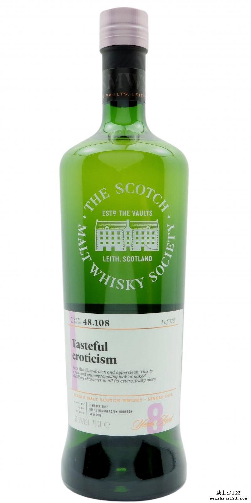 Balmenach 2010 SMWS 48.108