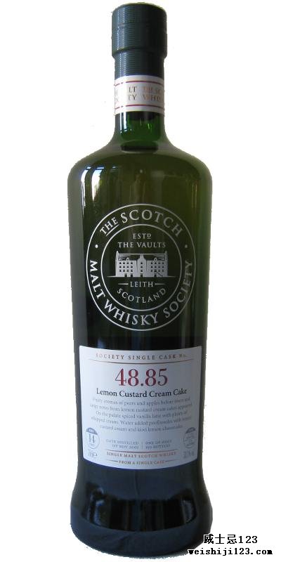 Balmenach 2001 SMWS 48.85