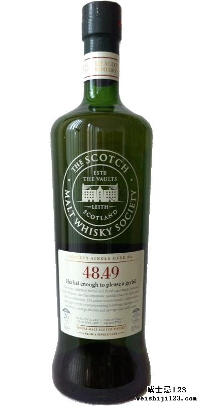 Balmenach 1988 SMWS 48.49