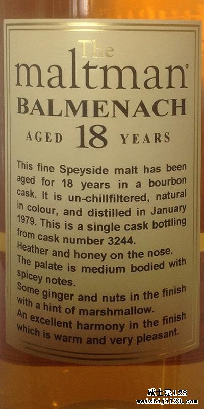 Balmenach 1979 MBl