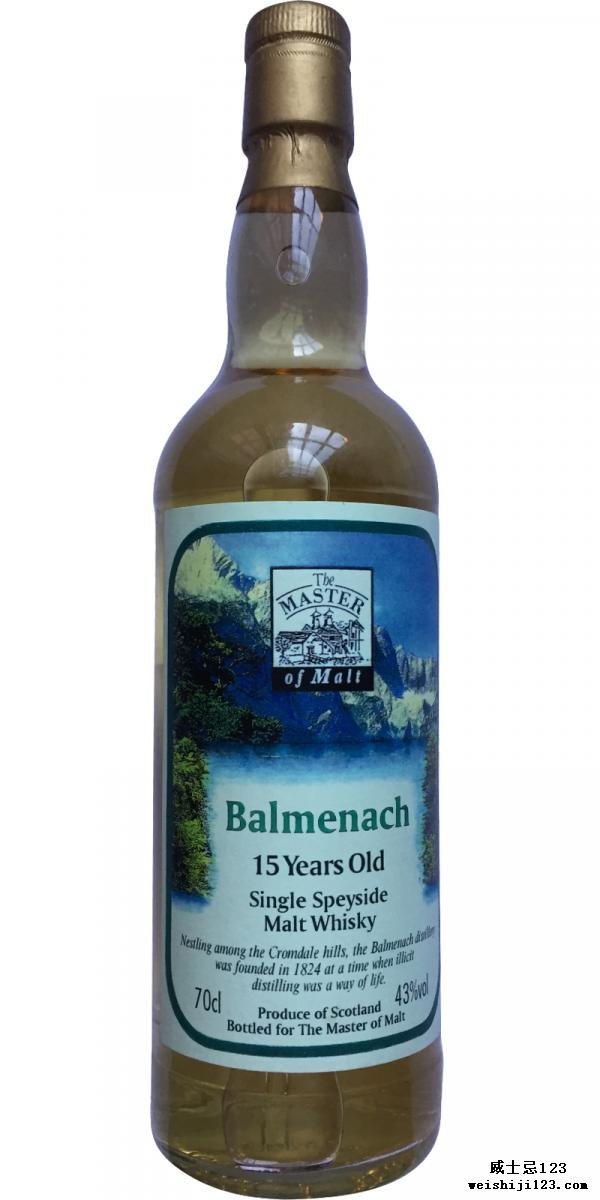 Balmenach 15-year-old MoM