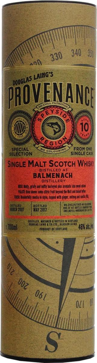 Balmenach 2007 DL