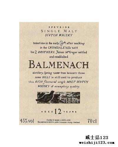 Balmenach 12-year-old