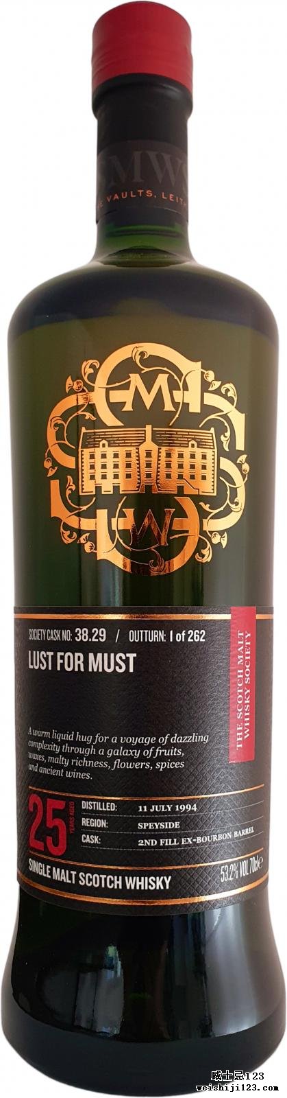 Caperdonich 1994 SMWS 38.29