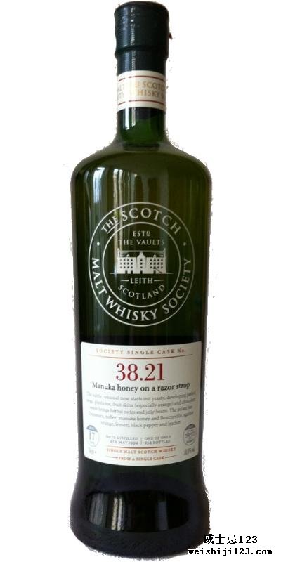 Caperdonich 1994 SMWS 38.21